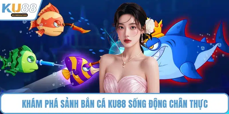Khám phá sảnh bắn cá KU88 sống động chân thực