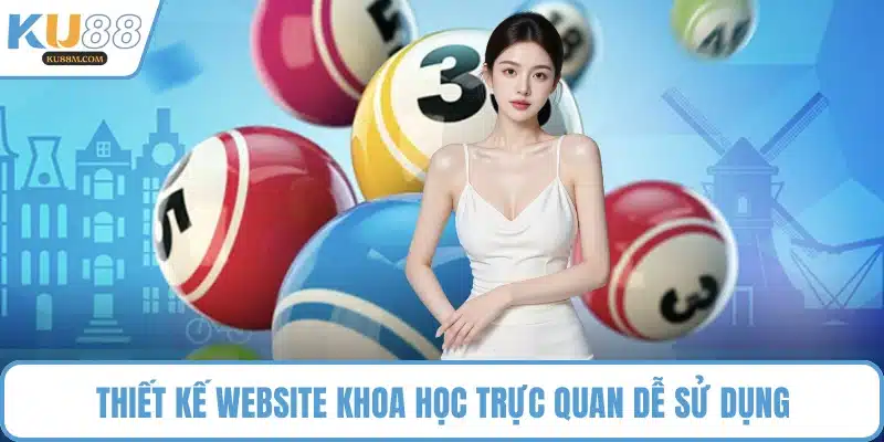 Thiết kế website khoa học trực quan dễ sử dụng