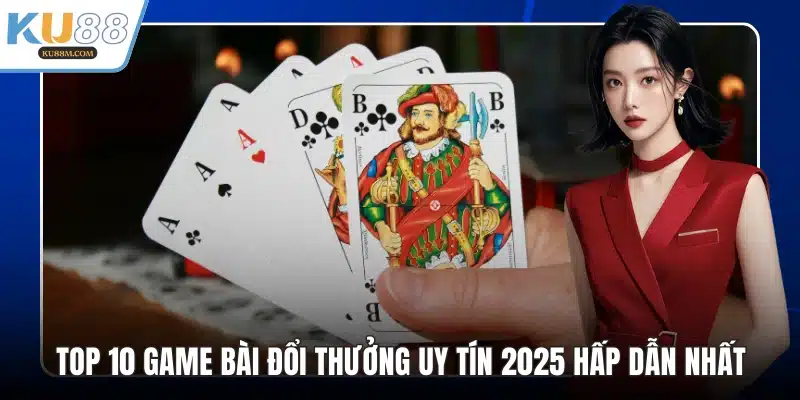 Top 10 game bài đổi thưởng uy tín 2025